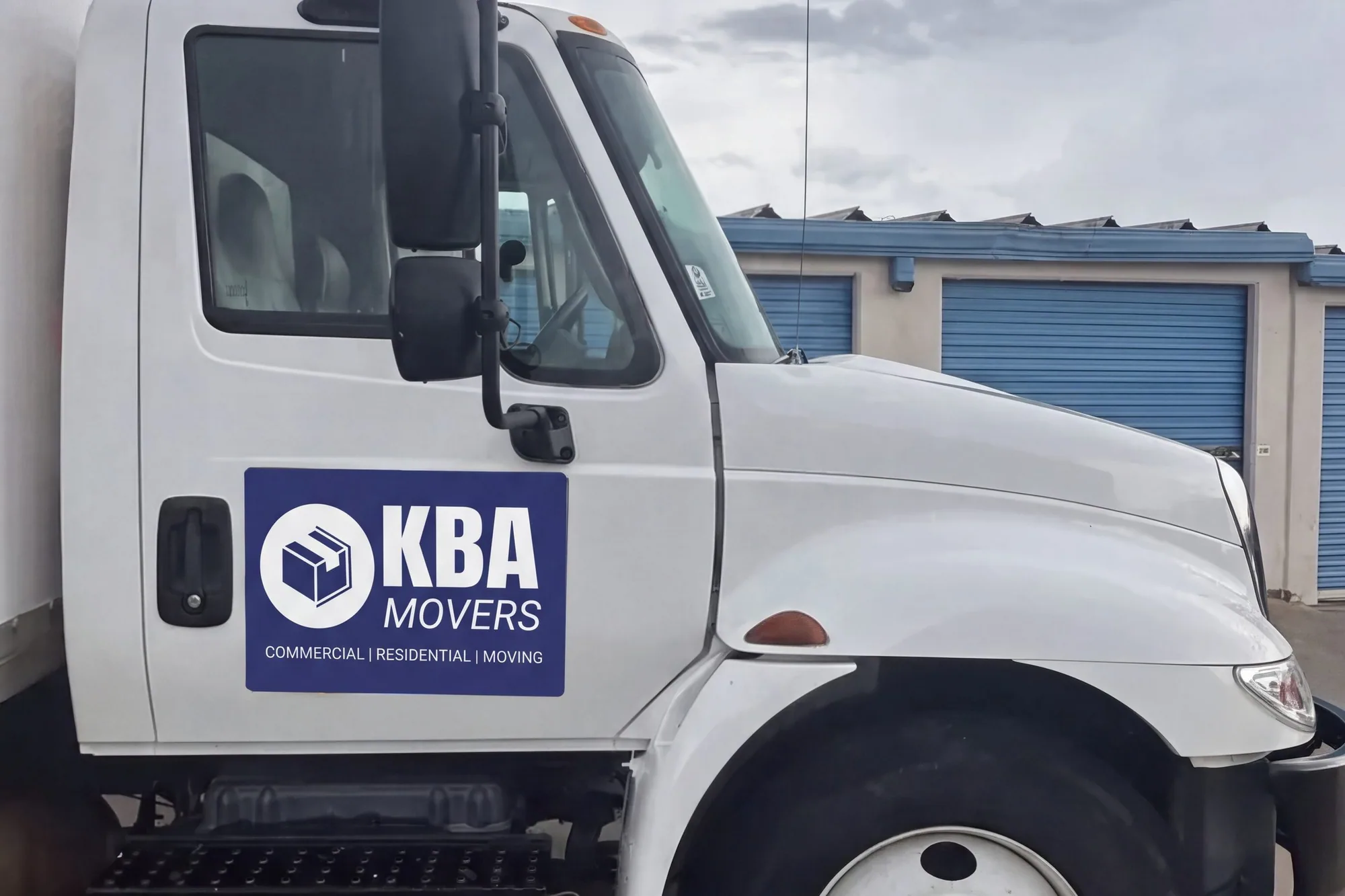 KBA Movers truck cab